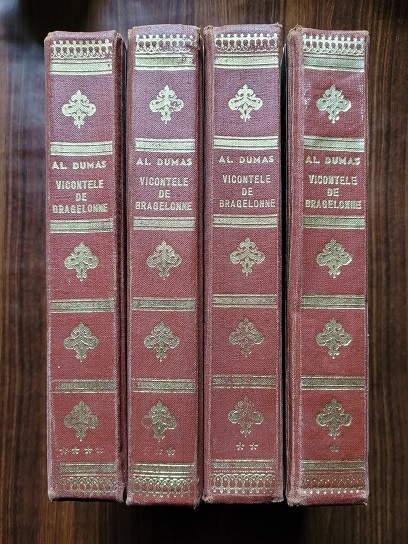 Alexandre Dumas - Vicontele de Bragelonne 4 volume (1970, editie cartonata)