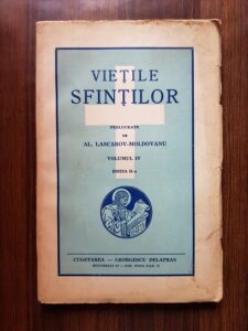 Alexandru Lascarov-Moldovanu - Vietile Sfintilor volumul 4 (1941)