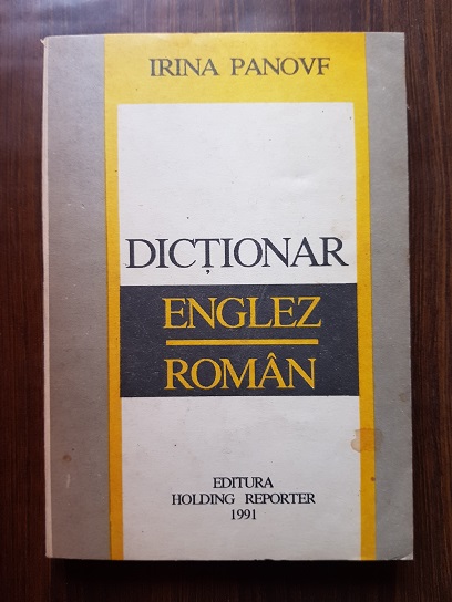 Irina Panovf – Dictionar Englez-Roman