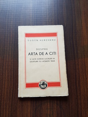Eugen Herovanu - Despre arta de a citi