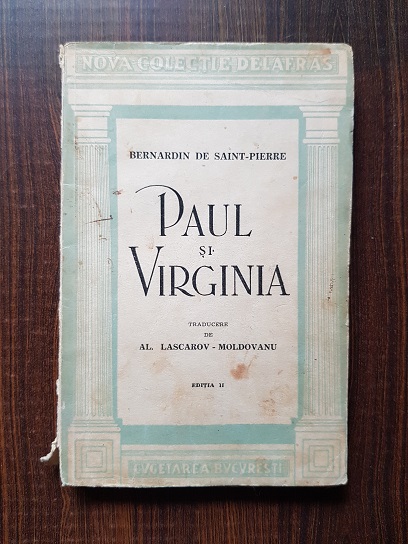 Bernardin de Saint Pierre – Paul si Virginia