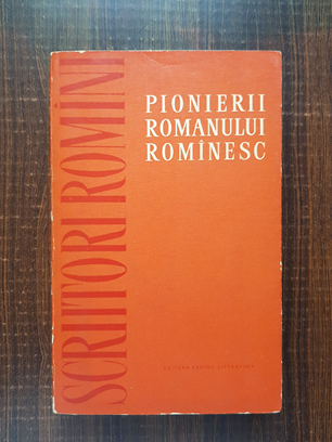 Stefan Cazimir – Pionierii romanului romanesc