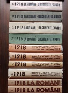 Stefan Pascu, Ion Popescu Puturi - 1918 la romani. Marturii si documentele unirii 10 volume, seria completa