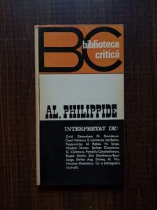 Biblioteca Critica. Alexandru Philippide