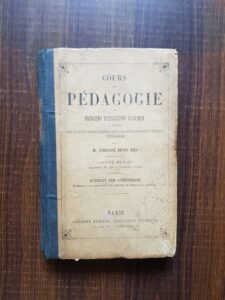 M. Ambroise Rendu Fils - Cours de pedagogie ou principes d'education publique