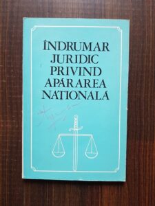 Ioan Stoica - Indrumar juridic privind apararea nationala