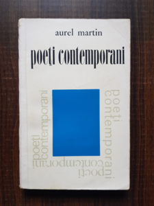 Aurel Martin - Poeti contemporani volumul 1