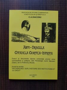 C. A. Diaconu - Anti Dracula, Citadela Ciortea-Istrita