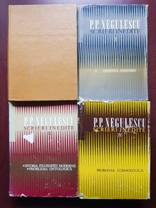 P. P. Negulescu - Scrieri inedite 4 volume