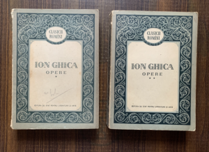 Ion Ghica - Opere 2 volume