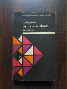 Alexandrina Novac, Iancu Coleasa - Culegere de fraze analizate sintactic