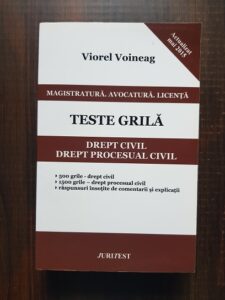 Viorel Voineag - Magistratura. Avocatura. Licenta. Teste grila. Drept civil