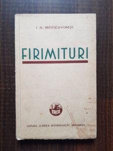 Ioan Alexandru Bratescu Voinesti - Firimituri (1939)