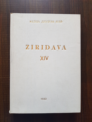 Ziridava. Muzeul judetean Arad volumul 14