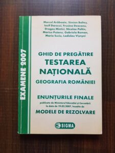 Marcel Araboaei - Ghid de pregatire. Testarea nationala. Geografia Romaniei