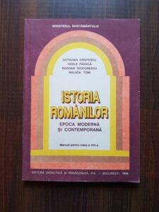 Octavian Cristescu - Istoria romanilor. Epoca moderna si contemporana