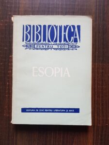 Esopia. Editie de I. C. Chitimia (1956)