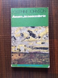 Josephine Johnson - Acum, in noiembrie