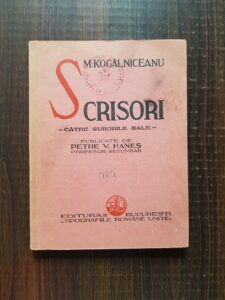 Mihail Kogalniceanu - Scrisori catre surorile sale
