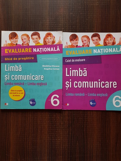 Evaluare nationala Limba romana – Limba engleza clasa a VI-a + caiet de evaluare