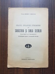 Dionisie I. Udisteanu - Graiul evlaviei strabune Sihastria si Sihla secului 1941