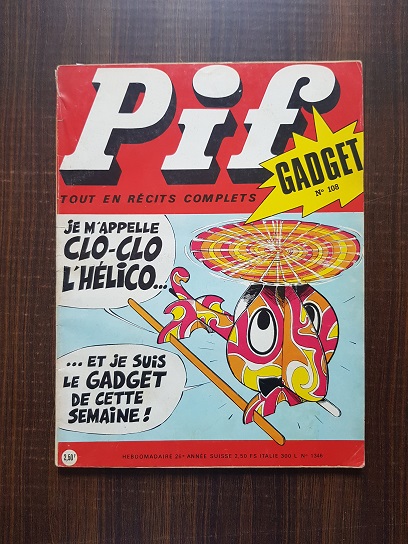 Revista Pif Gadget, nr. 108, anul 1971