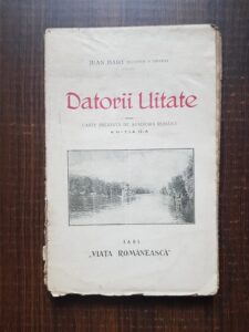 Jean Bart - Datorii uitate