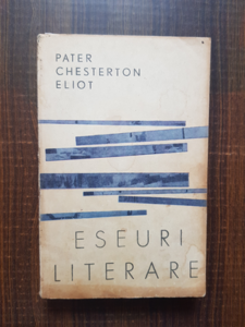 Pater Chesterton Eliot - Eseuri literare