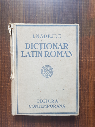 I. Nadejde – Dictionar Latin-Roman