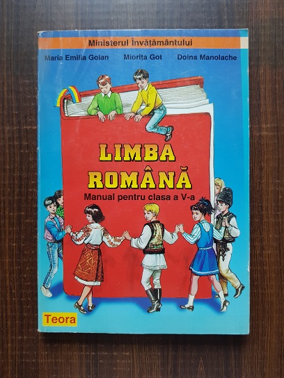 Maria Emilia Golan – Limba romana. Manual pentru clasa a V-a