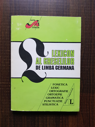 Lexicon al greselilor de limba germana