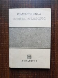 Constantin Noica - Jurnal filozofic
