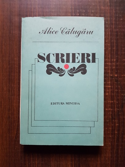 Alice Calugaru – Scrieri