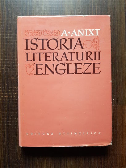 A. Anixt – Istoria literaturii engleze