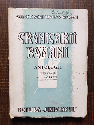 Cronicarii romani