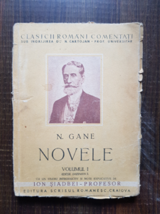 N. Gane - Novele volumul 1