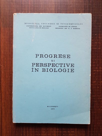 M. Andrei – Progrese si perspective in biologie