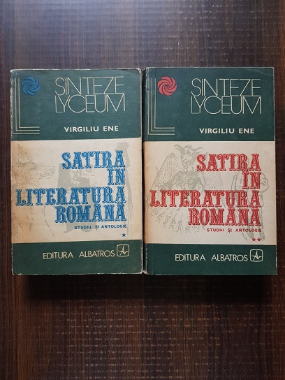 Virgiliu Ene – Satira in literatura romana 2 volume