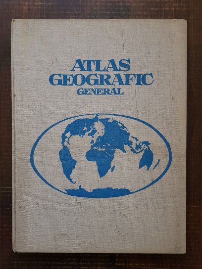 Mircea Peaha, Gheorghe Dragu, Victor Dumitrescu – Atlas Geografic General (1974, usor uzat)