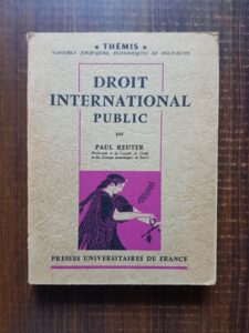 Paul Reuter - Droit international public