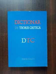 David Macey - Dictionar de teorie critica