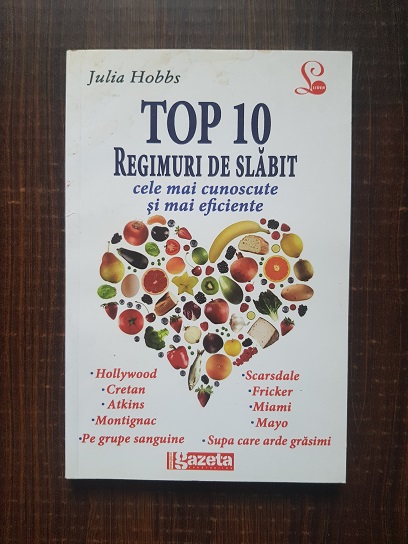 Julia Hobbs – Top 10 regimuri de slabit cele mai cunoscute si mai eficiente