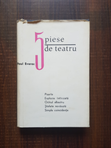 Paul Everac - 5 piese de teatru