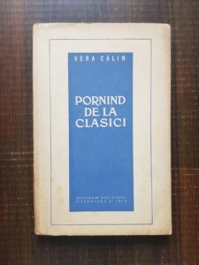 Vera Calin - Pornind de la clasici