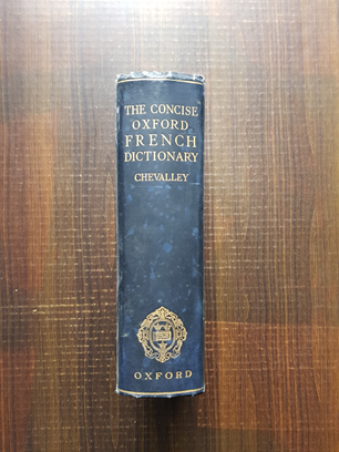 Abel Chevalley – The Concise Oxford French dictionary. French-English. English-French