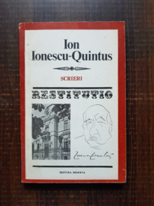 Ion Ionescu-Quintus - Scrieri