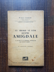 D. I. Vasiliu - Ce trebuie sa stim despre amigdale