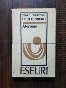 Georg Christoph Lichtenberg - Aforisme
