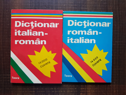 Dictionar roman-italian , italian-roman