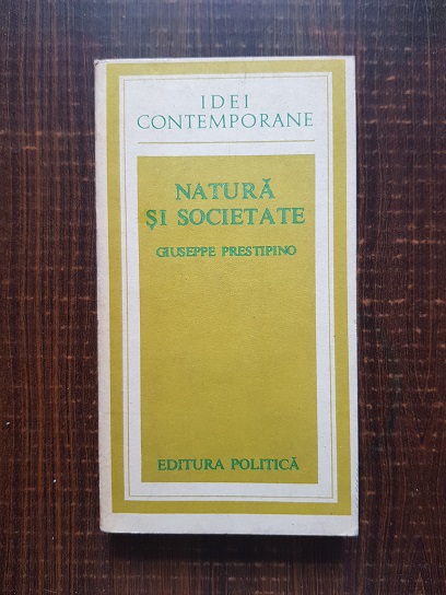 Giuseppe Prestipino – Natura si societate